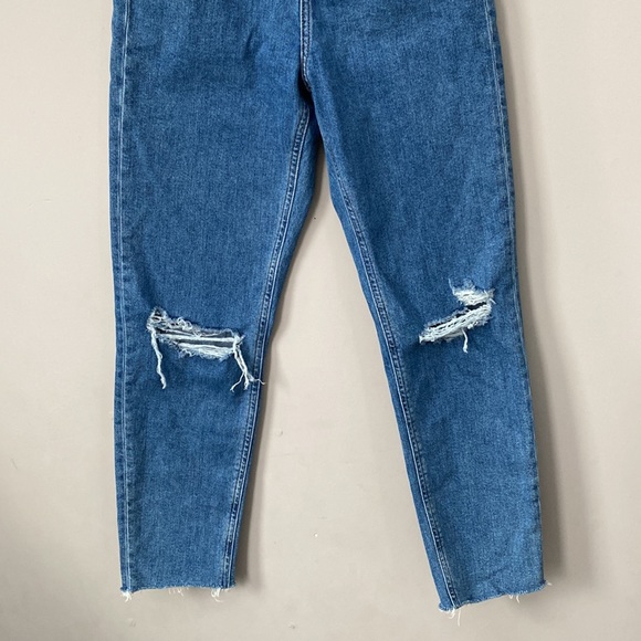 ASOS DESIGN Petite Recycled Farleigh Petite Mom Jeans Size 25w28l - Picture 5 of 7